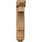 Ekena Millwork Balboa Arts and Crafts Rough Sawn Bracket w/ Offset Brace, Western Red Cedar, 6"W x 22"D x 30"H BKT0604X22X30BOA03RWR - alternate 2